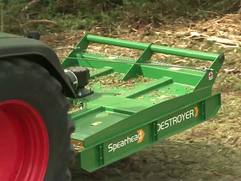 Bosbouw cirkelmaaier